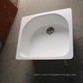 China Porcelain extra deep kitchen cheap bowl pedestal artificial stone sink